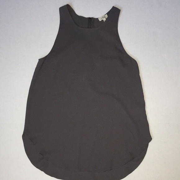 Wilfred Dark Charcoal Sleeveless Tank Top – Size M - Picture 1 of 4